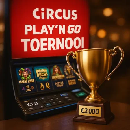 Circus Play’n GO-toernooi: € 5.000 prijzengeld