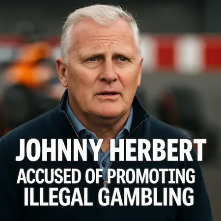 Johnny Herbert, voormalig F1-coureur, in opspraak