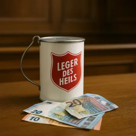 Vrouw vergokt geld van Leger des Heils