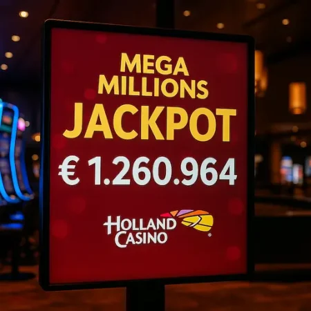 Mega Millions jackpot van € 1,26 miljoen in Holland Casino Utrecht