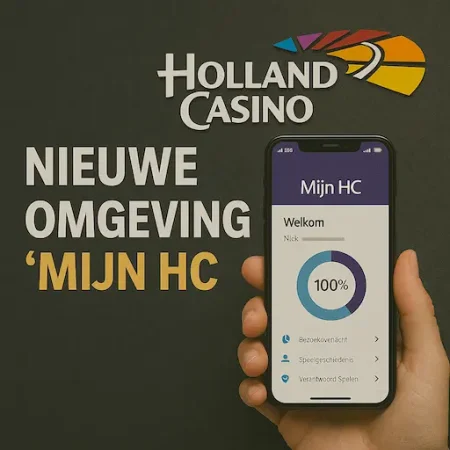Holland Casino lanceert nieuwe omgeving voor bezoekers: Mijn HC