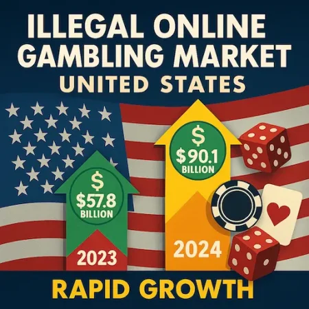 Enorme stijging illegale gokmarkt in Verenigde Staten
