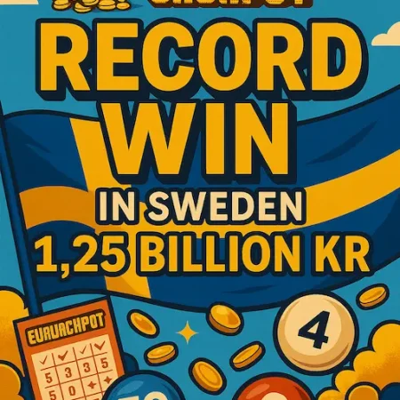 Zweeds recordbedrag bij Eurojackpot