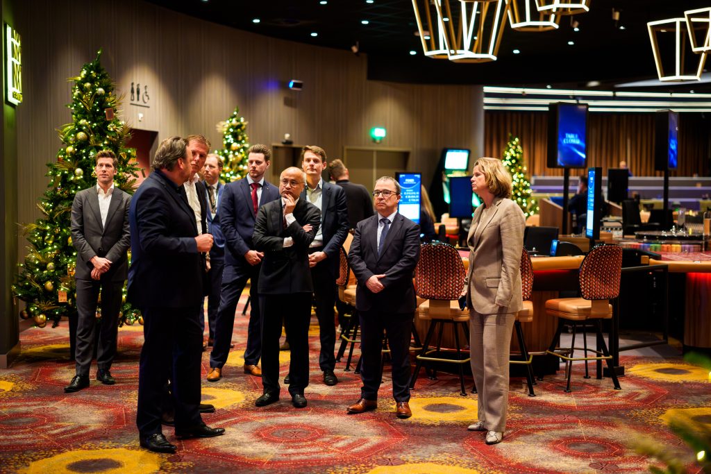 Werkbezoek Heijnen aan Holland Casino
