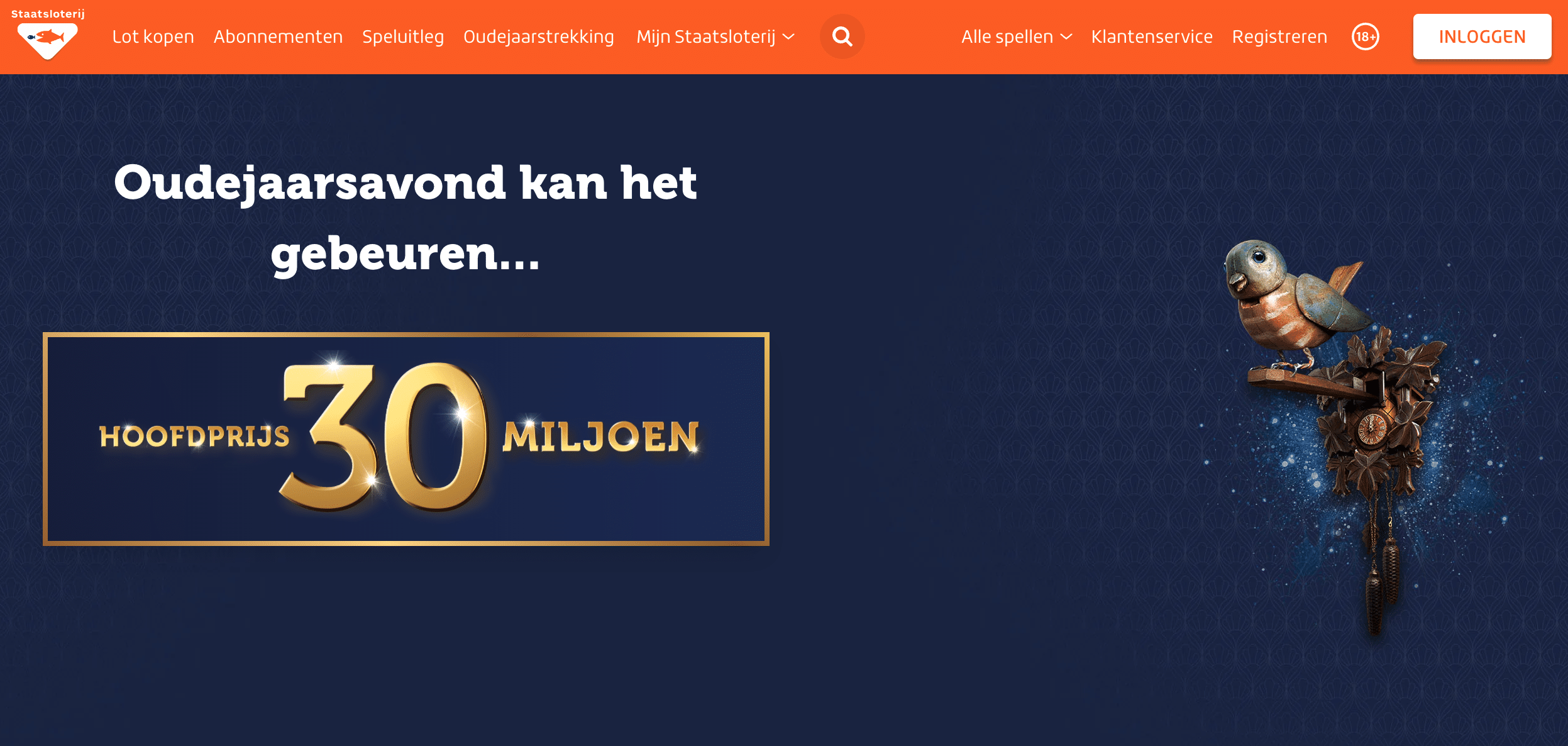 Staatsloterij nieuwjaarslot oudejaarslot kopen